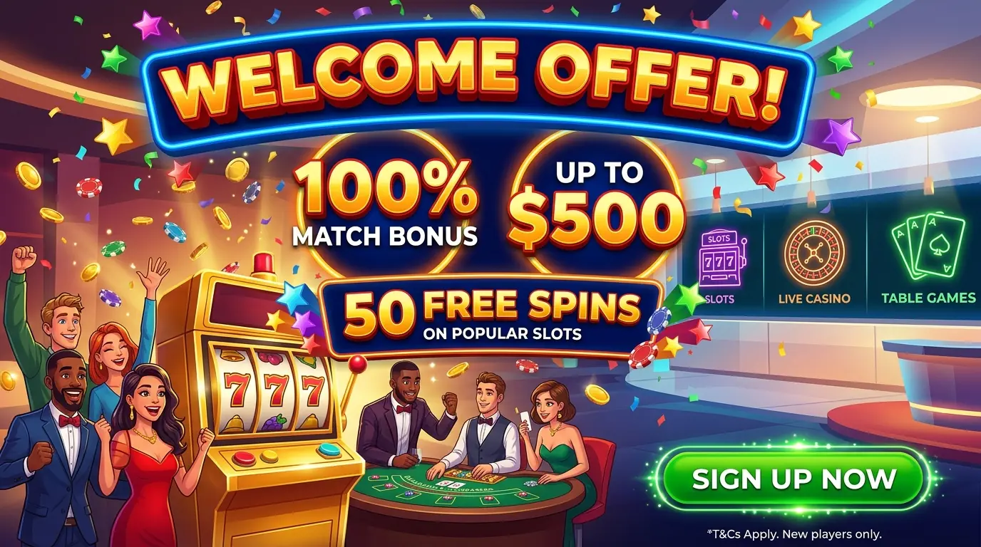 Mega Welcome Offer